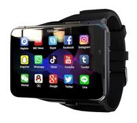 4G WIFI Smart Watch, HD Touch Screen, 1500mAh Battery, Camera, Calls, GPS, Compatible with iOS & Android