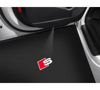 4G0052133J - Genuine Audi LED Puddle Lights 'S' Logo - 2 x projector