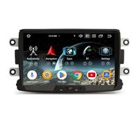 4GB+64GB 8-Core Android 14.0 DAB+ Car Stereo GPS Radio for Dacia Sandero Logan Dokker Lodgy Duster 2012-2020 Satnav Support Wireless CarPlay Android Auto Bluetooth WiFi 4G DSP CANBus USB Camera 8 Inch