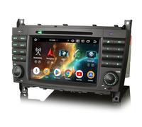 4GB+64GB 8 Core Android 14 DAB+ Car Stereo Head Unit for Mercedes BENZ C/G/CLC Class W203 W463 GPS Radio Wireless Carplay Android Auto WiFi 4G USB CD Bluetooth 5.0 DSP CANbus FM 7 inch IPS Touchscreen