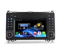 4GB + 64GB Snapdragon 8 Core Android 14 Car Radio Bluetooth for Mercedes A-Class W169 B-Class W245 Vito Viano Sprinter VW Crafter GPS Navigation CarPlay Android Car DSP WiFi 4G USB SWC DAB+RDS 7 Inch