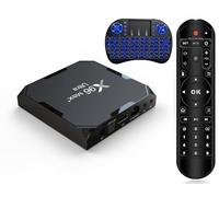 4GB 64GB X96 Max Plus Ultra TV Box Android 11 Amlogic S905X4 2.4G 5G Dual Wifi BT4.0 Support AV1 H.265 8K HDR Set Top Box with i8 keyboard