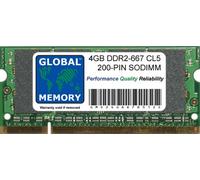 4GB DDR2 667MHz PC2-5300 200-PIN SODIMM MEMORY RAM COMPATIBLE WITH INTEL IMAC (MID 2007)