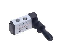 4H210-08 1/4" 2 Position 5 Port Air Manual Valve Pneumatic Control Valve 5/2 Way Hand Lever Operated Control Valve(6mm)