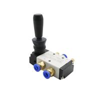 4H210-08 1/4" 2 Position 5 Port Air Manual Valve Pneumatic Control Valve 5/2 Way Hand Lever Operated Control Valve(Only 4H210-08)