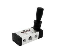 4H210-08 4H310-10 4H410-15 2 Position 5 Port 5/2 Way Air Manual Valve Pneumatic Control Valve Hand Lever Operated Control Valve(Only Valve,4H310-10)