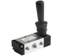 4H210-08 4H310-10 Cylinder Manual Control Valve Pneumatic Two-Position Five-Way reversing Valve (with 6mm Fittings 4H210-08)