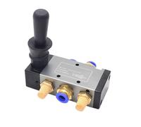 4h210 08 Pneumatic Switch Manual Valve Hand Wrench Valve 4H310 Hand Wrench Control Pneumatic Control Valve 5/2 Way 4H210 Valve(4h310-10,Without Fitting)