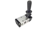 4HA210-08 4HA310-10 4HA410-15 Automatic Reset Air Pneumatic Control Valve 5/2 Through Manual Lever 4H210-08 4H310-10(4H410-15Self-Locking)