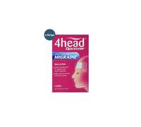 4Head Quickstrip Migraine Relief 4 Strips