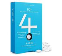 4Him&Her 4Her 50+ Supplement For Energy Immune System And Healthy Bones Vegan Tablets 60S