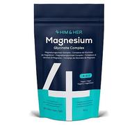 4HIM&HER Magnesium Glycinate Complex Supplement with Vitamin B6, Vegan Capsules 90s