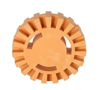 4in Adhesive Removal Wheel Rubber Eraser Tool - Portable Car Decal Remover for Quick Sticker Removal - Pneumatic Sticker Eraser Wheel Adapter Included