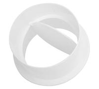 4In Back Draft Damper Abs, Duct Vent One Way 100Mm in-Line Extractor Fan Vent Back Draught Shutter Plastic Accessories for Extractor Fan Vent Back Draught Shutter