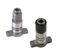 /4in Hex Adapter Shaft for 18V Cordless Wrenches & Drills - Dual-Use Brushless Electric Wrench Shaft Set, Spring-Loaded Ball Bearing, 2-Pack