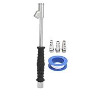 4in Npt Inflatable Chuck Attachment for Truck Bus Car Motorcycle Designed with Two Push Pull Chucks One Straight and One 30 Reverse Ideal for Various Wheels Comes with Us