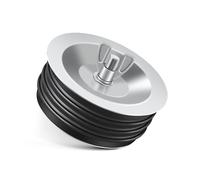 4in Steel Mechanical Test Plug,sturdy Sewer Cleanout Cap With Galvanized Screw And Wing Nut Fit For