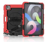 Lobwerk 4-in-1 case for Apple iPad Pro 11 2020 Air 4 10.9 2020 armoured case + frame red