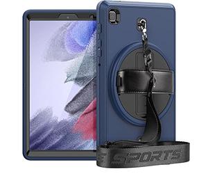 4in1 Cover for Samsung Tab A7 Lite 2021 SM-T220 SM-T225 8,7 Extreme Protection Etui with Display Protector + Pedestal
