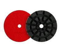 4inch 100mm 4 Step Dry/Wet Diamond Polishing Pads for Granite Floor Wet Polishing Pad Floor Grinding Machine Abrasive Tool(K2)