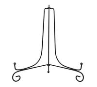 4Inch - 12Inch Iron Easel, Plate Stand for Very Large Plate, Plate Stand, Classic Display Stand, Bowl Plate Photo Frame Book Stable Artwor for Display(10Inch)