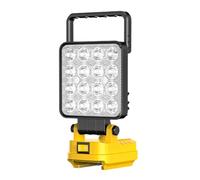 4Inch 3000Lumens Cordless LED Work Light with Double USB Charging Port for DCB206 20V Batteries Camping Fishing LED Work for Battery