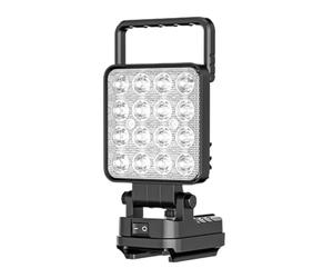 4Inch 3000Lumens Cordless LED Work Light with Double USB Charging Port for DCB206 20V Batteries Camping Fishing LED Work for Battery