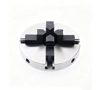 4inch B-Type Wood Lathe 4 Jaw Chuck, M18/1-8TPI/M33 Center Through Hole, Clamping 8-36mm Tightening 56-76mm, for Bowl Pen Small Metal Turning DIY Hobbyist Professional(Center Hole 25.4mm)