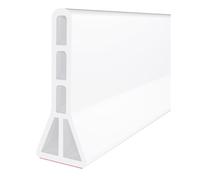 4Inch High Shower Threshold Water Dam 59 in Fold Shower Water Splash Guard for Curbless Shower Threshold Barrier