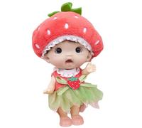 4inch Newborns Girl Baby Dolls In Vinyls For Parent Child Interaction Child Friendly Realistic Girl With Clothes To Change