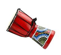 4Inch Portable African Drum Children Hand Drum Percussions Musical Instrument Rhythm Playing Toy For Adults Kids Percussions For Beginners