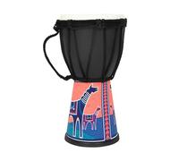 4Inch Portable African Drum Children Hand Durm Percussions Musical Instrument Rhythm Playing Toy For Adults Kids Children Drum Beginner Percussions Instrument Educational