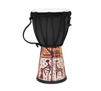 4Inch Portable African Drum Children Hand Durm Percussions Musical Instrument Rhythm Playing Toy For Adults Kids Children Drum Beginner Percussions Instrument Educational