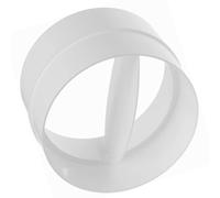 4inch PVC Exhaust Fan Check Valves Pipe Draft Blockers Air Duct Check Ventilation Valves for Bathroom and Kitchen Non Return for Ventilation