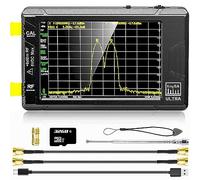 4Inch TinySA Ultra Spectrum Analyzer 100kHz-5.3GHz,V0.4.5.1 Portable Tiny Frequency Analyzer with 32GB SD Card & 3000mAh Battery, 2-in-1 RF Signal Generator RBW LNA DANL Phase Noise