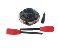 4Inch Wood Lathe Chuck 100mm 4 Jaw Self Centering Thread M33 /1" 8TPI Woodturning Tool Accessories for Woodworking DIYer Hobbies(1 inch x 8TPI)