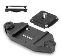 4J LEDR Camera Clip for Backpack with Plate,Camera Capture Clip,Arca Quick Release Belt Mount Plate,Quick Release Clip System for Sony, Nikon, Fuji, DSLR/SLR,Adjustable,Lightweight,Hand Free