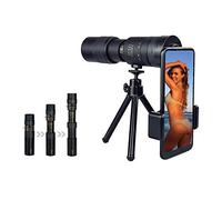 4K 10-300X40mm Super Telephoto Zoom Monocular Telescope/Tripod & Clip Set (monoculars + tripod)