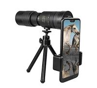 4K 10-300X40mm Telephoto Zoom Monocular Telescope, Portable Outdoor High Power HD Lightweight Telescope With Tripod And Clip, Great for Adult Bird Watching Outdoor Travel Sightseeing