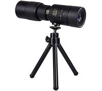 4K 10-60X40mm Super Telephoto Zoom Hiking Monocular Telescope, Waterproof Monocular with Smartphone Holder Tripod for Hiking