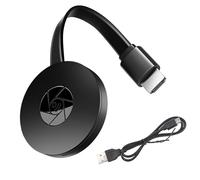 4K 1080P Wireless HDMI Display Adapter, WiFi Streaming Dongle for Screen Mirroring Compatible with Android iOS Windows - HD Mirror Display Stick