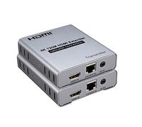 4K 120M HDMI Extender Cascade Connection Over CAT5e CAT6 RJ45 Ethernet LAN Network Cable Extension Splitter Transmitter Receiver (120M TX+RX)