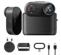 4K 30FPS Vlogging Camera, 64GB POV Camera with 33FT Waterproof, Portable Tiny Actioncamera EIS Stabilization, Hands-Free POV Sport Cam, 150° Lightweight Thumb Bodycam 4 hr Battery Life, Mount Anywhere