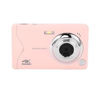 4K 48MP Digital Camera, 3 Inch TFT Screen 16x Digital Zoom Auto Focus Compact Point Shoot Camera with MP3 Player, Pasule and Webcam Function Portable Small Travel Camera for Teens