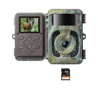 4K 48MP Trail Camera Game Camera And No Glow Night Vision 0.1s Trigger Time 120° Wide Len IP66 Hunting Camera For Travel Outdoor