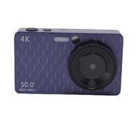 4K 50MP Digital Camera 2.8 Inch Screen Auto Focus 16x Zoom Camera with Filters Fill Light for Photography Enthusiasts (Blue)