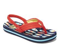 (4K-5K UK, Red Surfer) Reef Boys Little AHI Strappy Sandals