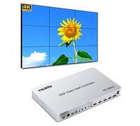 4K @ 60HZ 5x9 Video Wall Controller 4 HDMI / 1 DP Input 10 HDMI Output Video Processor Rotate 90 Degree for Vertical Mode Screens support 2X2 3X3 2x1 3x1 2x3 4x1 1x5 1x9 etc