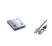 4K 60Hz Video Capture Card for Streaming - Work for PS4/PS5/Switch/PC/Laptop/Camera, HDMI/HDMI to USB 3.0 1080P 60FPS Record Game Capture Card for Live and Video(1080P)