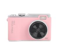 4K 64MP Digital Camera with 16X Zoom for Photography, UHD Vlog Camera for Kids Teens, Anti Shake Compact Camera for Travel (32GB)